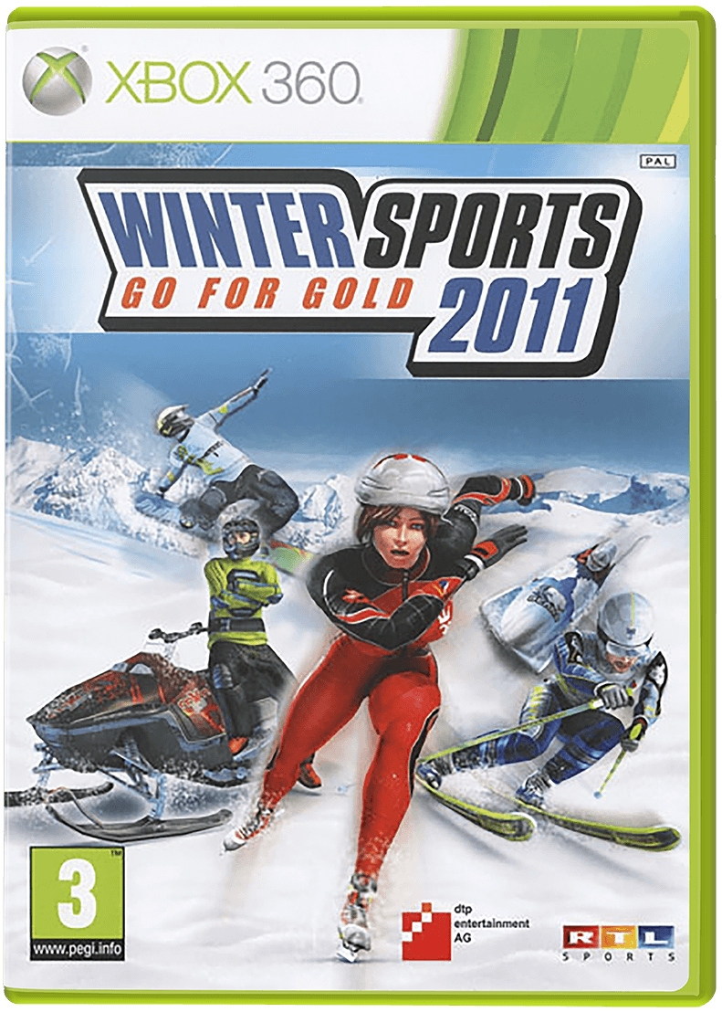Winter Sports 2011 box art for Xbox 360